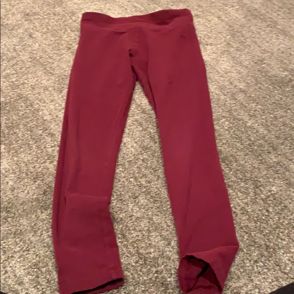 red pants